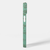 かわいいカラフルミュージカル飛んでいるキリン赤い傘 Case-Mate iPhoneケース (裏面 / 右)