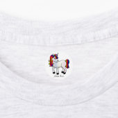 かわいいカラフルユニコーン ラベル (貼付)