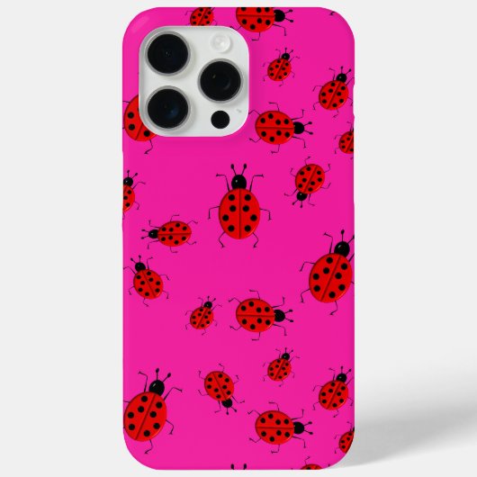 かわいいカラフルラディバグクリップアートケースメイトiPhone c Case-Mate iPhoneケース (裏面)