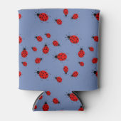 かわいいカラフルラディバグクリップアート 缶クーラー (正面)