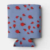 かわいいカラフルラディバグクリップアート 缶クーラー (裏面)