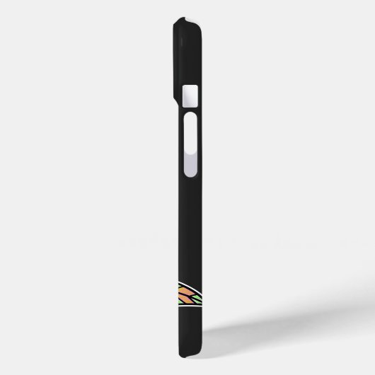 かわいいカラフルレトロフラワーイラストレーション Case-Mate iPhoneケース (裏面 / 左)