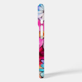 かわいいカラフルヴィンテージフラワーアート Case-Mate iPhoneケース (裏面 / 左)