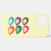 かわいいカラフル予測できなの鳥 Case-Mate iPhoneケース (裏面 (横))