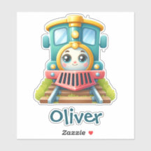 かわいいカラフル列車