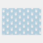 かわいいカラフル動物パステルミニマル ラッピングペーパーシート (正面2)