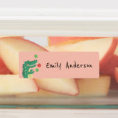 かわいいカラフル動物学校保育園 ラベル (貼付)