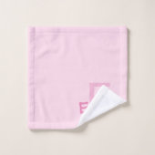 かわいいカラフル君は私のサンシャインモノグラムベビー バスタオルセット (ウォッシュタオル)