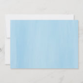 かわいいカラフル夏のパーティーカスタム 招待状 (裏面)