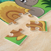 かわいいカラフル子の虫と花 ジグソーパズル (側面)