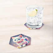 かわいいカラフル子猫–84301 ペーパーコースター (インサイチュ)