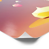 かわいいカラフル子猫–84301 ポスター (コーナー)