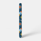 かわいいカラフル宇宙アドベンチャーパターン SAMSUNG GALAXYケース (左側面)