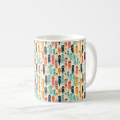 かわいいカラフル幽霊ハロウィーン コーヒーマグカップ (正面右)