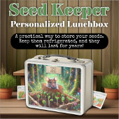 かわいいカラフル庭パーソナライズされた菜種主催者 メタルランチボックス