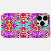かわいいカラフル手描きパターン封筒 Case-Mate iPhoneケース (裏面 (横))