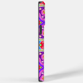 かわいいカラフル手描きパターン封筒 Case-Mate iPhoneケース (裏面 / 右)