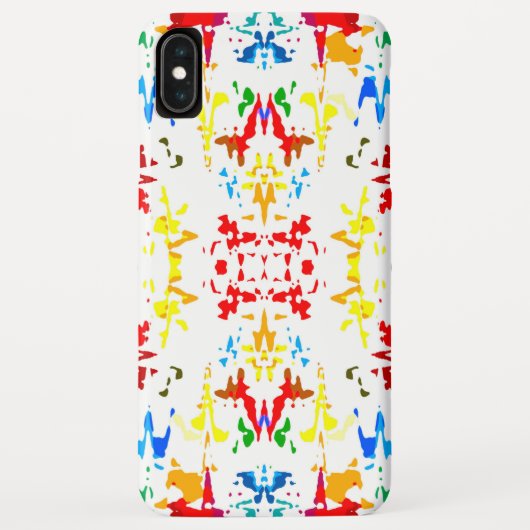かわいいカラフル抽象スプラッター Case-Mate iPhoneケース (裏面)