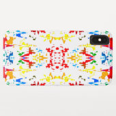 かわいいカラフル抽象スプラッター Case-Mate iPhoneケース (裏面(横))