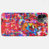 かわいいカラフル抽象波アート Case-Mate iPhoneケース (裏面(横))
