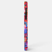 かわいいカラフル抽象波アート Case-Mate iPhoneケース (裏面/左)