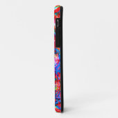 かわいいカラフル抽象波アート Case-Mate iPhoneケース (裏面/左)