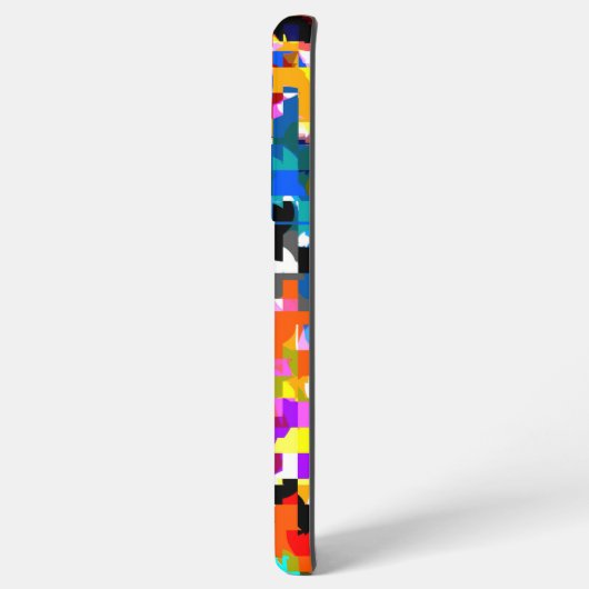 かわいいカラフル抽象芸術の正方形のノートブック SAMSUNG GALAXYケース (裏面横)