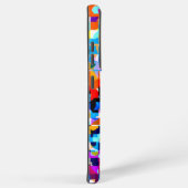 かわいいカラフル抽象芸術の正方形のノートブック SAMSUNG GALAXYケース (右側面)