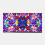 かわいいカラフル抽象芸術ジュエリーテクスチャ デスクマット (正面)