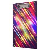 かわいいカラフル抽象芸術ライン装飾用クッションiPhone w クリップボード (左)