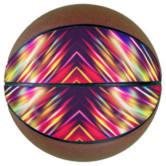 かわいいカラフル抽象芸術ライン装飾用クッションiPhone w バスケットボール