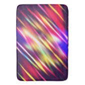 かわいいカラフル抽象芸術ライン装飾用クッションiPhone w バスマット (正面縦)