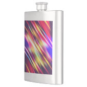 かわいいカラフル抽象芸術ライン装飾用クッションiPhone w フラスク (左)