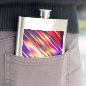 かわいいカラフル抽象芸術ライン装飾用クッションiPhone w フラスク (インサイチュ)