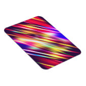 かわいいカラフル抽象芸術ライン装飾用クッションiPhone w マグネット (右側)