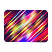 かわいいカラフル抽象芸術ライン装飾用クッションiPhone w マグネット (横)