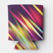 かわいいカラフル抽象芸術ライン装飾用クッションiPhone w 缶クーラー (裏面)