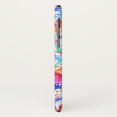 かわいいカラフル抽象芸術花のパターン Case-Mate iPhoneケース (裏面/左)