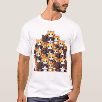 かわいいカラフル柄Tシャツ Tシャツ