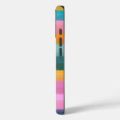 かわいいカラフル水彩ブラシストロークストライプ Case-Mate iPhoneケース (裏面 / 左)