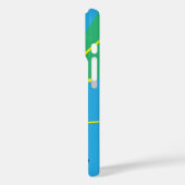 かわいいカラフル水彩猫のレトロ柄 Case-Mate iPhoneケース (裏面 / 左)