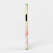 かわいいカラフル水色の花 Case-Mate iPhoneケース (裏面/右)
