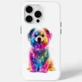 かわいいカラフル犬 Case-Mate iPhoneケース (裏面)
