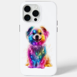 かわいいカラフル犬 iPhone 15 PRO MAXケース