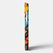 かわいいカラフル猫ステンドグラス Case-Mate iPhoneケース (裏面 / 左)