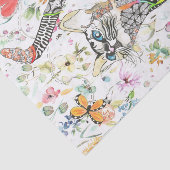 かわいいカラフル猫ティッシュペーパー 薄葉紙 (詳細)