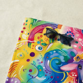 かわいいカラフル羊のパターン ビーチタオル (インサイチュ)