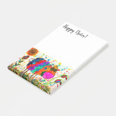 かわいいカラフル羊 ポストイット (アングル)