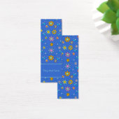 かわいいカラフル花デザインしおり (デスク)