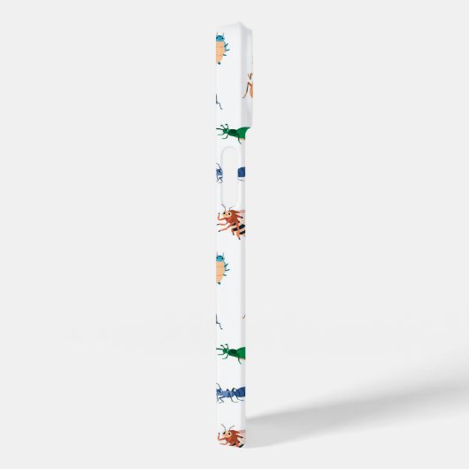 かわいいカラフル虫の模様 Case-Mate iPhoneケース (裏面 / 右)